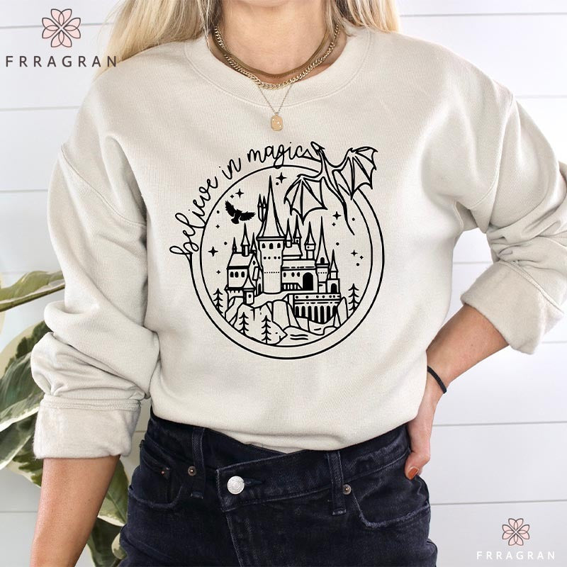Believe In Magic Magic School Sweatshirt