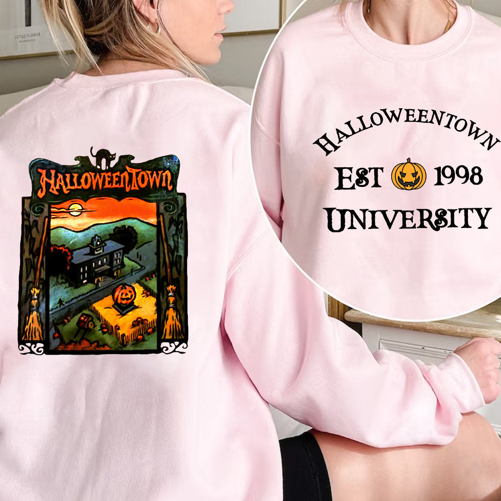 Halloween Academy Est 1998 Crewneck Sweatshirt