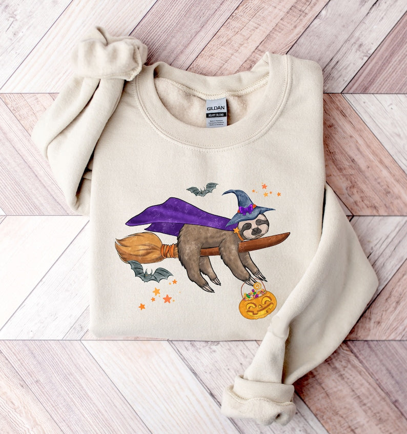 Halloween Sloth Sweatshirt