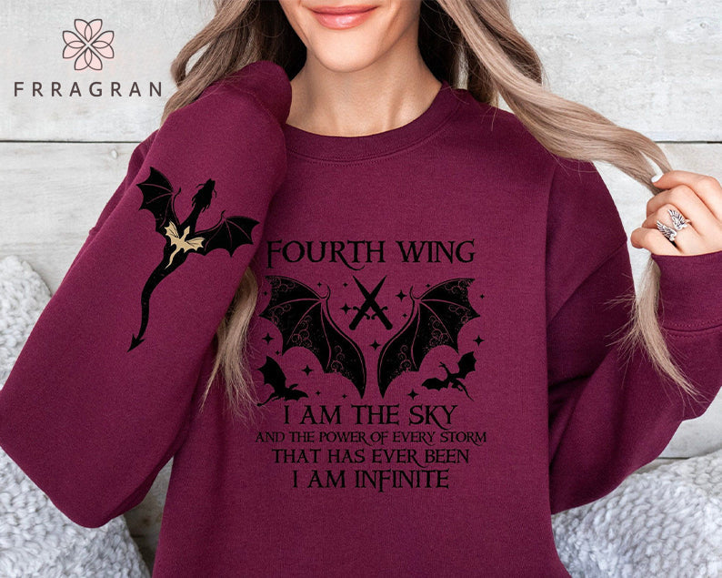 Fourth Wing Fly or Die Bookish Sweatshirt