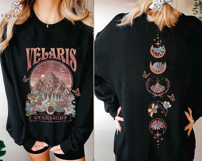 Velaris City Of Starlight Print Sweatshirt