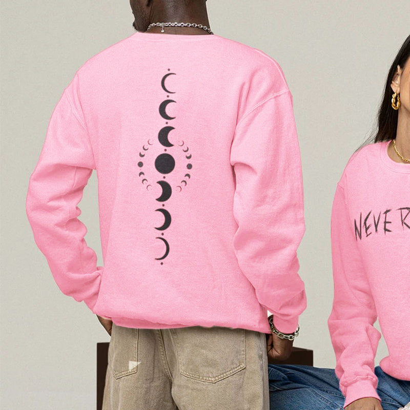 BTS Nevermind Print Sweatshirt