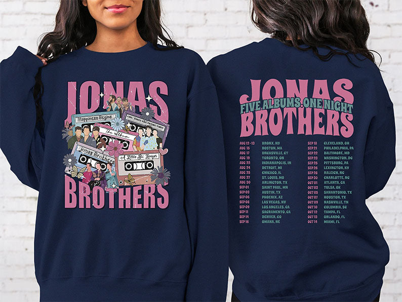 Jonas Concert Double Sided Print Sweatshirt