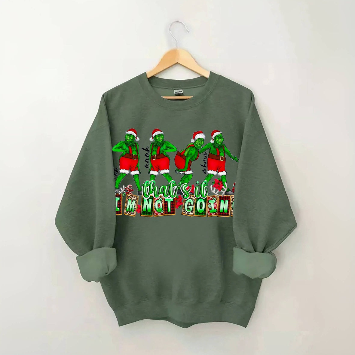 That's It I'm not Going Christmas Coffee Sweatshirt