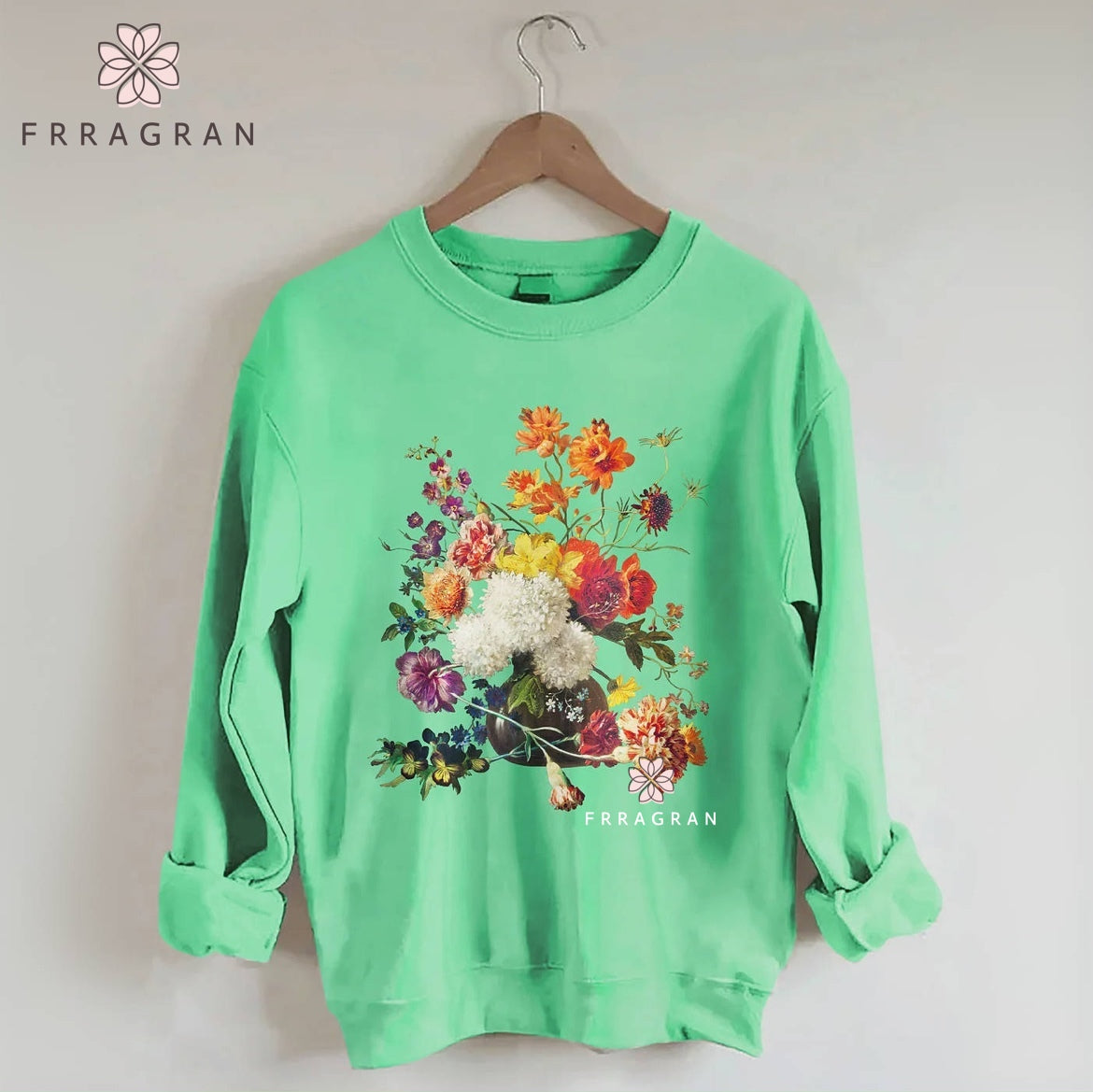 Aesthetic Flower Sweatshirt