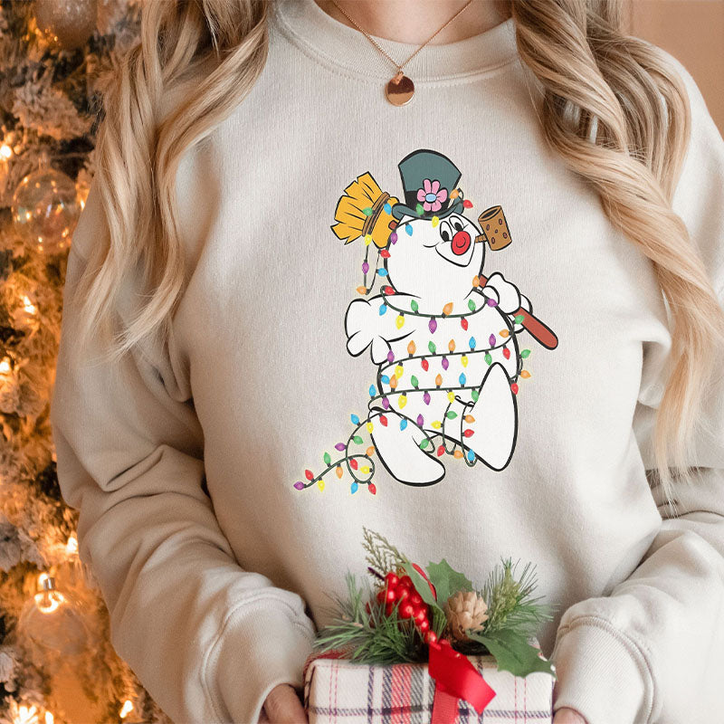Funny Snowman Holiday Sweatshirt
