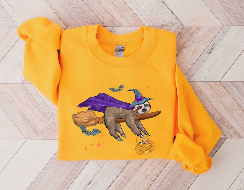 Halloween Sloth Sweatshirt