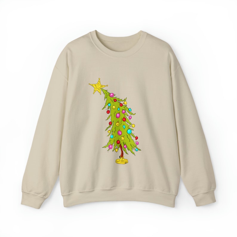 Trendy Christmas Tree Sweatshirt
