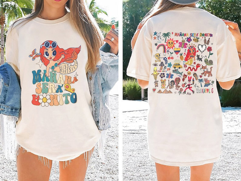 Manana Sera Bonito Inspired Cute T-shirt