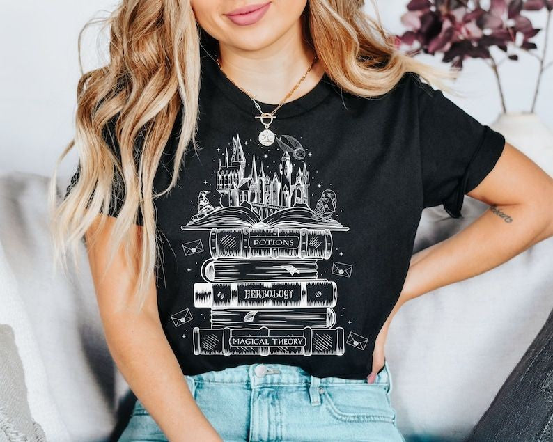 Wizard Castle Book Bookish Reading T-shirt