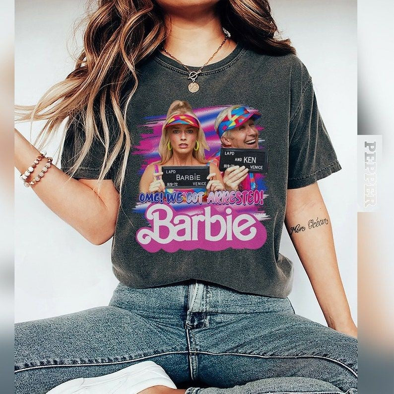 Barbie Movie 2023 Casual T-shirt