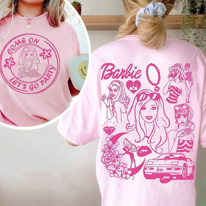 Come On Barbie Let's Go Party Cute T-shirt