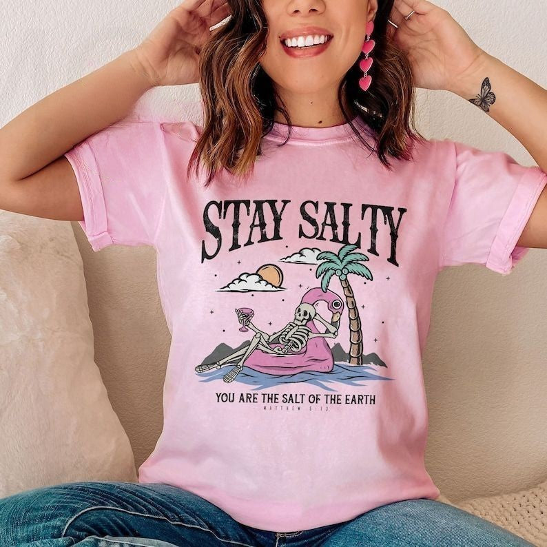 Stay Salty Skeleton T-shirt