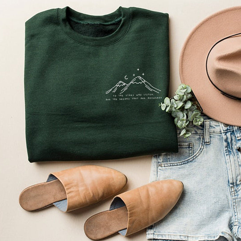 SJM - To the stars who listen and the dreams sweatshirt