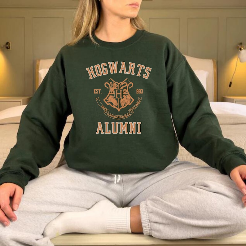 Hogwarts Funny Magic Wand Sweatshirt