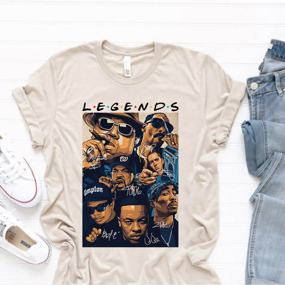Hip Hop Legends T Shirt