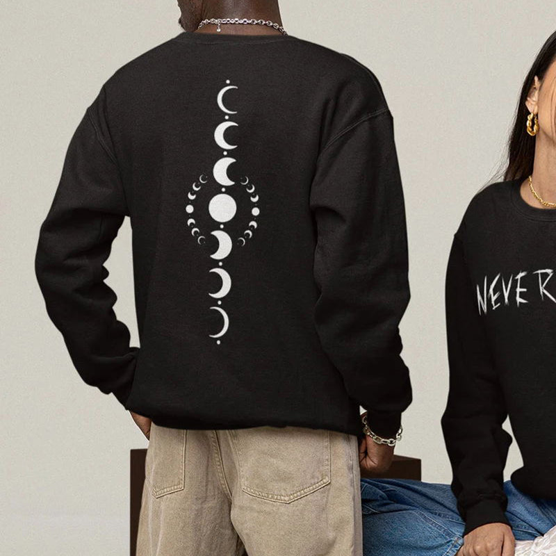 BTS Nevermind Print Sweatshirt