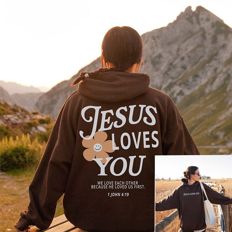 Loves You Aesthetic Hoodie