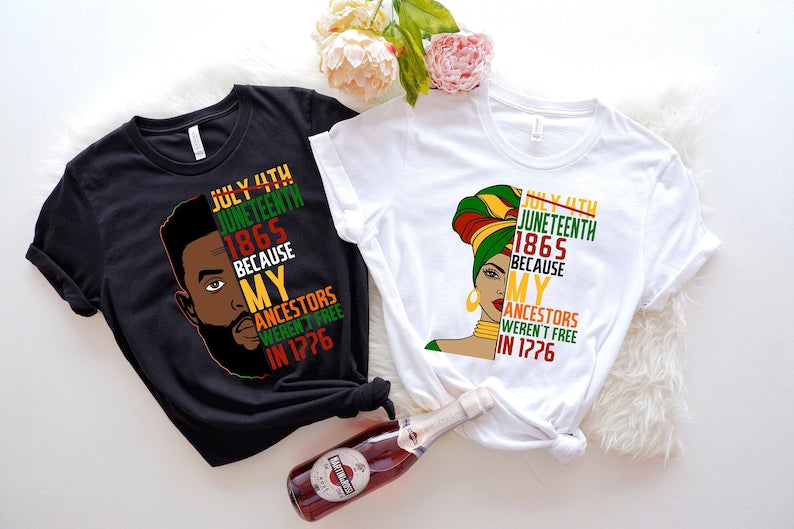 Juneteenth Matching T-shirt