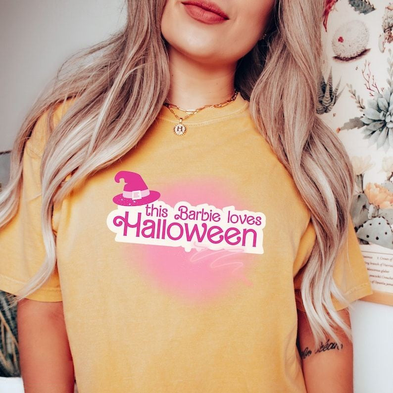 This Barbie Loves Halloween T-shirt