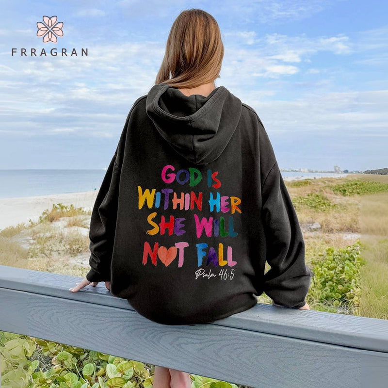She Will Not Fall Hoodie