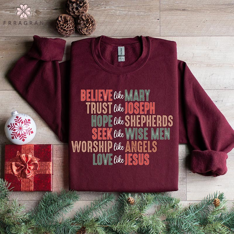 Merry Christmas Faith Sweatshirt