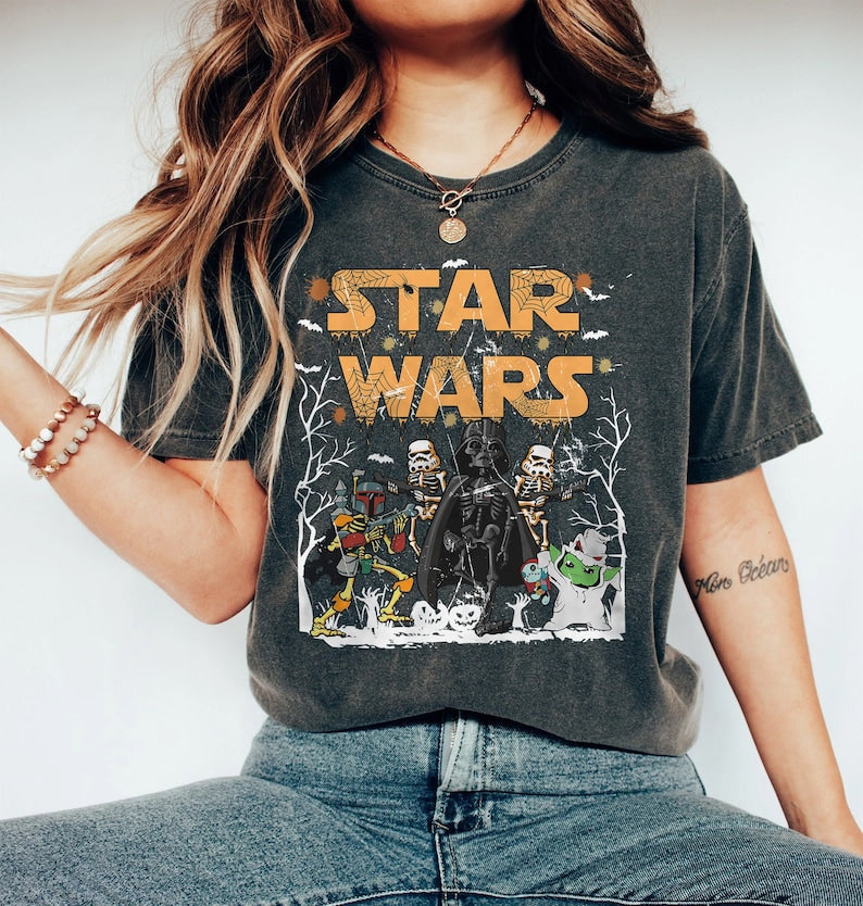 Retro Star Wars Halloween T-shirt